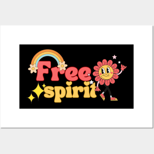 Free Spirit Retro Posters and Art